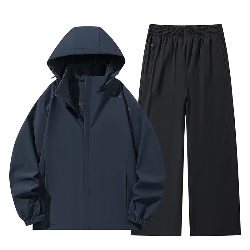 New spring and autumn collection: men's elastic suit, jacket, windbreaker, outdoor windproof and waterproof elastic windbreaker