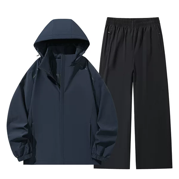 New spring and autumn collection: men's elastic suit, jacket, windbreaker, outdoor windproof and waterproof elastic windbreaker