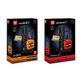 宇星 Mold King 17040-41 Yuxing Engineering Series ~ модель вилочного погрузчика с полкой, собранный игрушечный строительный блок для мальчика
