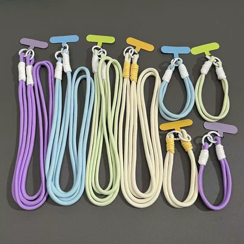 Мобильный телефон веревка новый diy плетеный запястье веревка анти-потерянный сотовый телефон цепь ccd камера цвет мобильный телефон ремешок чехол для телефона