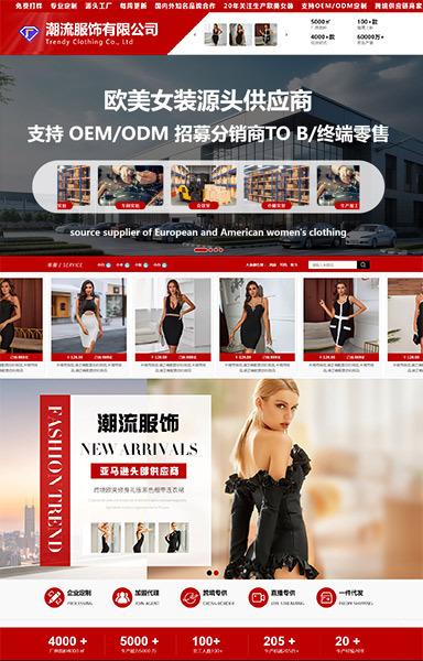 新陆-服饰外贸欧美跨境实力厂家