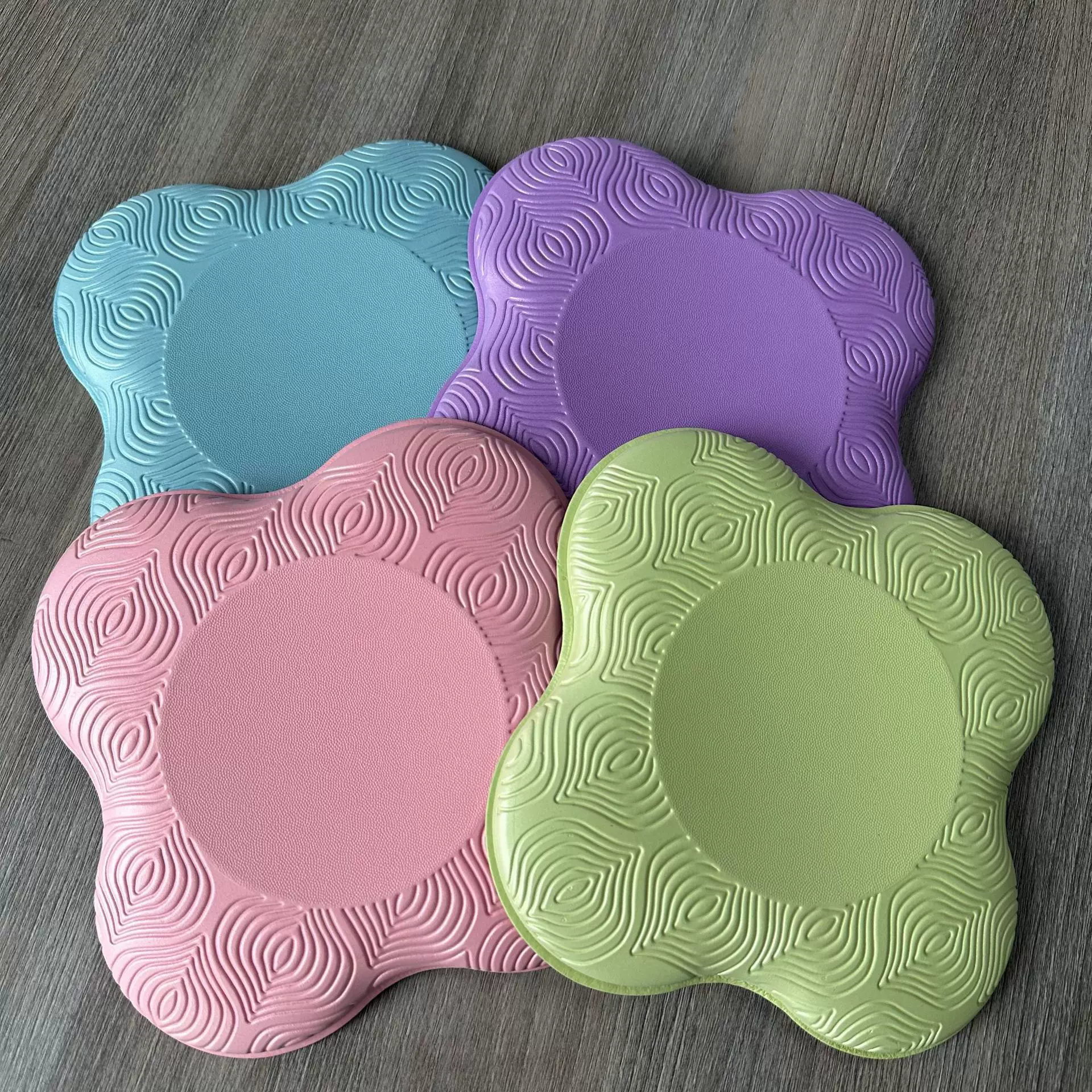 跨境瑜伽跪垫加厚减震平板支撑垫防滑护膝护手肘关节健身男女软垫