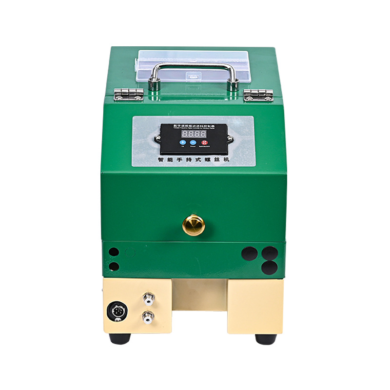 Factory production line, handheld screw machine, fully automatic feeding, handheld blowing screw mac