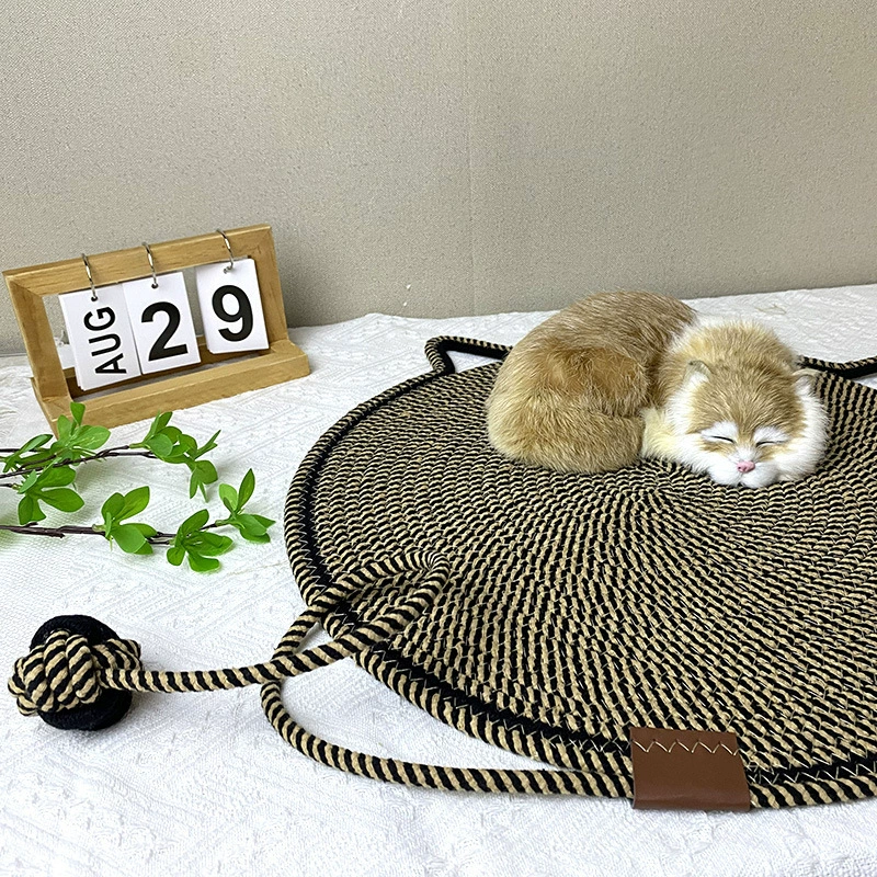 Тканая износостойкая игрушка для сна, кот, можно стирать, для питомца