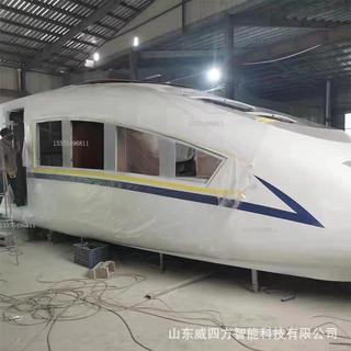 工业学校教学高铁模拟舱和谐号网红打卡动车火车餐厅模型工厂