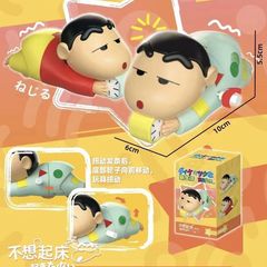 蜡笔小新动感盲盒生活可动潮系列玩手发条玩具摆件玩偶礼物批发