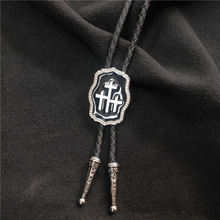 BOLO TIE�I���n��Ӣ���L����ʮ���r��ë������Ƥ�Kһ������Ʒ