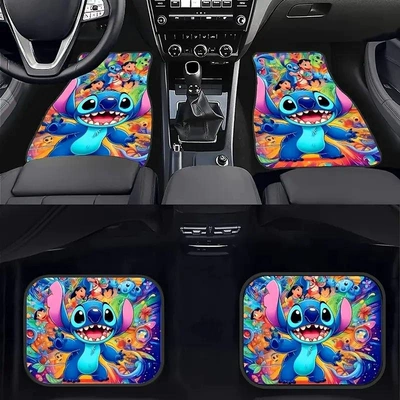 Universal Foot Pad | Printed Car Floor Mats, Stain-Resistant, Water-Absorbent - s52