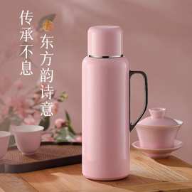 316不锈钢保温壶大容量家用老白茶闷焖茶壶机械传家壶定印制logo