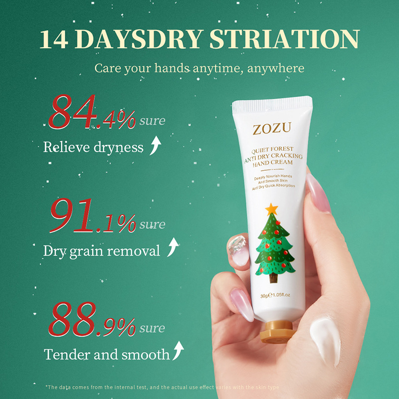 全英語ZOZUクリスマスハンドクリームセットhandcream爽やか保湿お土産クロスボーダー対外貿易|undefined