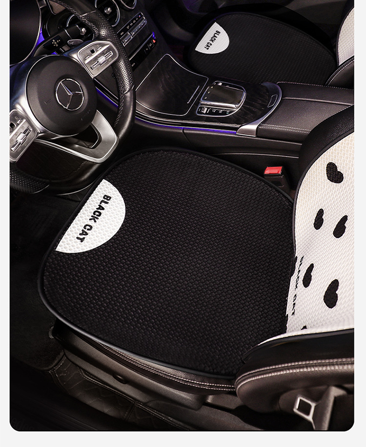 Suitable for Changan Nuomi 2025/24/23 New Model Five-Seater Half-Covered Car Seat Cushion, Breathable Four-Season Seat Cushion