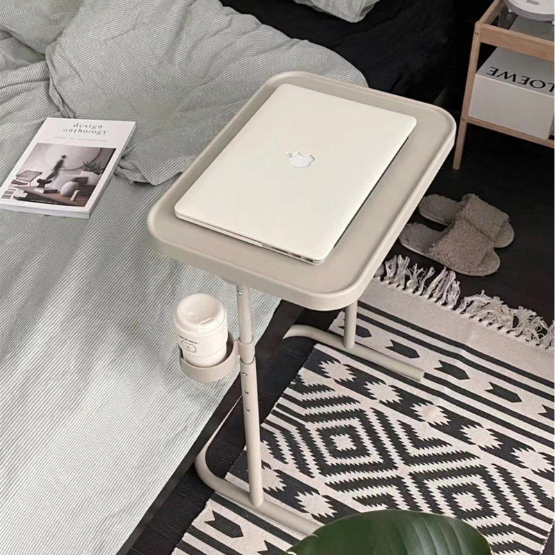 Bedside Table bedroom movable lifting folding table household simple computer desk ins dormitory lazy small desk