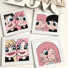 新款5D钻石画星蝶公主带框儿童手工diy贴钻画黏贴带工具钻石绣