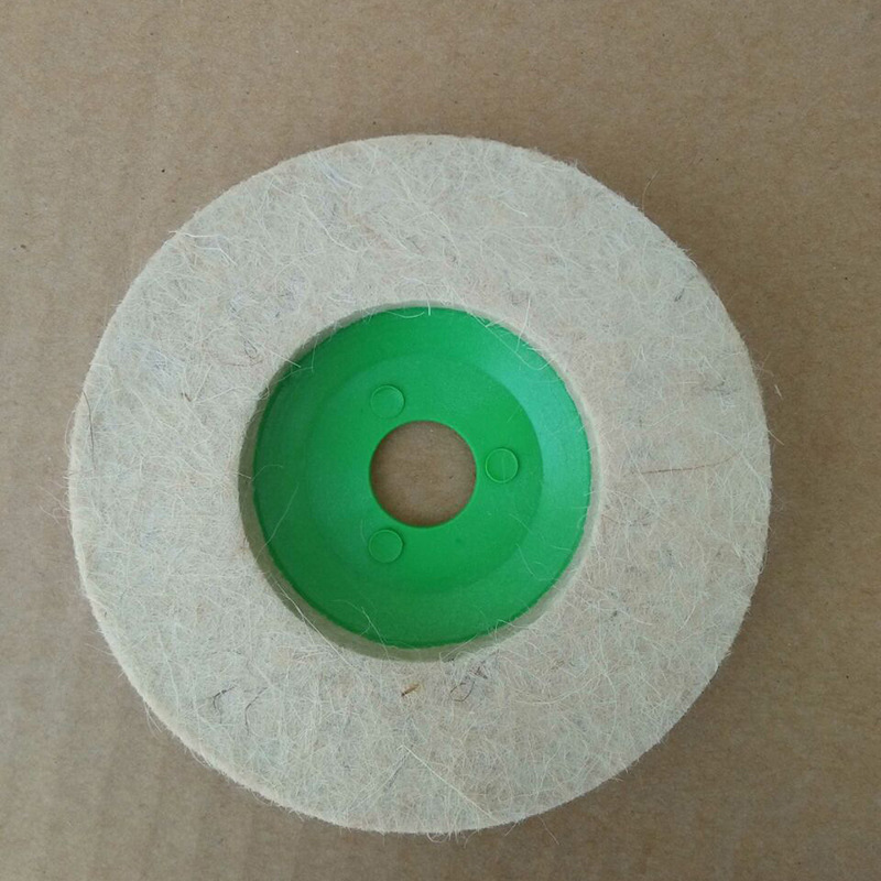 厂家供应羊毛轮镜面打磨不锈钢抛光轮陶瓷精细抛光片毛毡