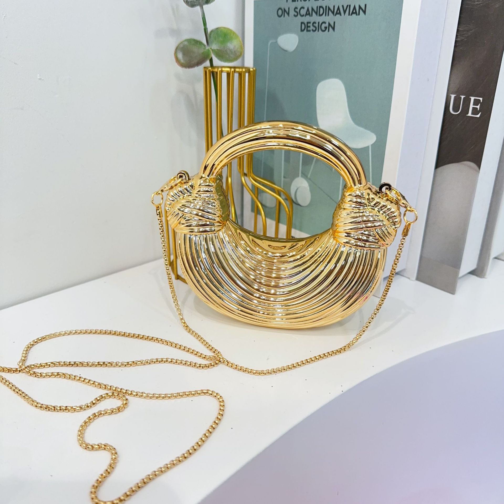 Comercio exterior transfronterizo bolsas de cena de damas nuevas bolsas de mano acrílicas, bolsas de mano de moda, bolsas de cena de mano