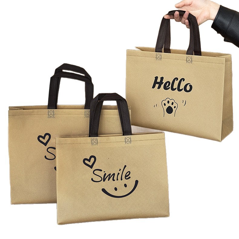 Bolsas de compras no tejidas, bolsas ecológicas de alta calidad, bolsas de mano simples, bolsas de embalaje, bolsas de regalo de gran capacidad.