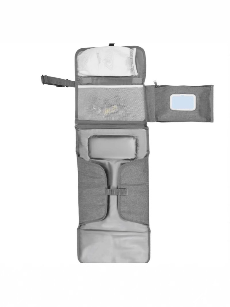 Bebé a prueba de agua a prueba de orina multifuncional con toallas de papel húmedas bebé cambiador de pañales cómodo fuera de la orina