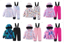 滑雪服;儿童冲锋衣;运动户外风衣