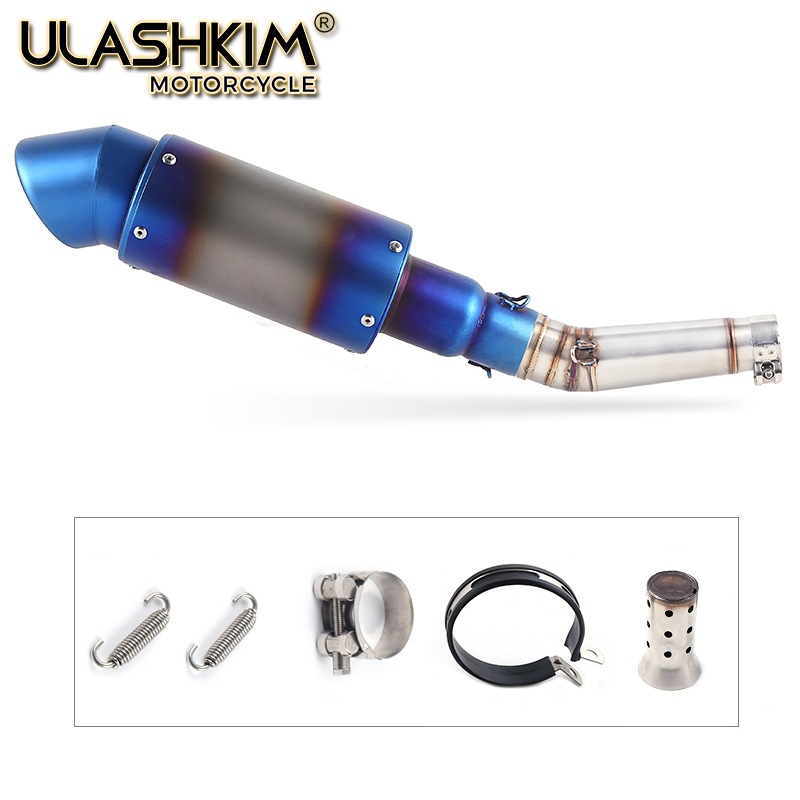 Motorcycle Exhaust Pipe Suitable for Honda Nc700 Nc750 Nc750X 12-170 Modified Middle Section Silencer