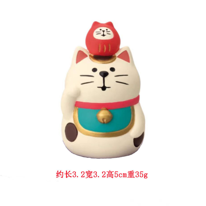 招き猫の装飾品、店舗、オフィスの開店、風水の装飾品、家庭用車のセンターコンソールの装飾、手作りの工芸品|undefined