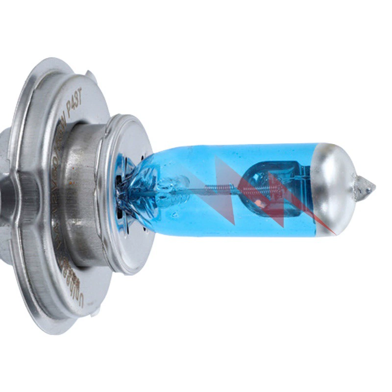 Оптовая галогенная лампа 12V24V Автомобильная фара ближняя и дальняя лампа супер яркая H1H3 H4 9006 супер белая противотуманная фара