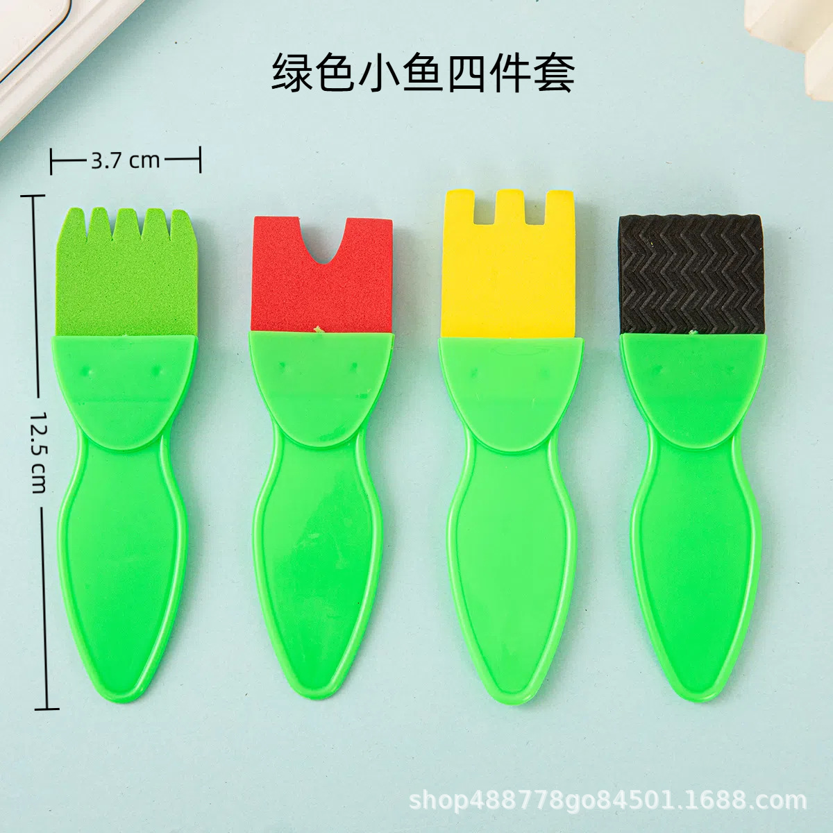 Fabricantes de pintura infantil al por mayor esponja pintura cepillo esponja sello cabeza de hongo EVA rodillo sello diy arte graffiti