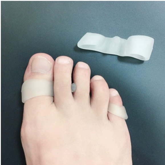 Защитный щупь для пальцев ног втулка с двумя отверстиями