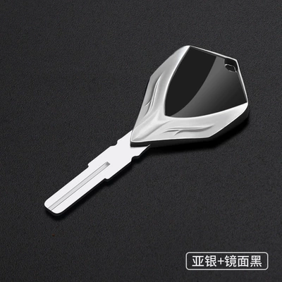 / R, Motorcycle Key - asian-silver-mirror-black-ktm-02