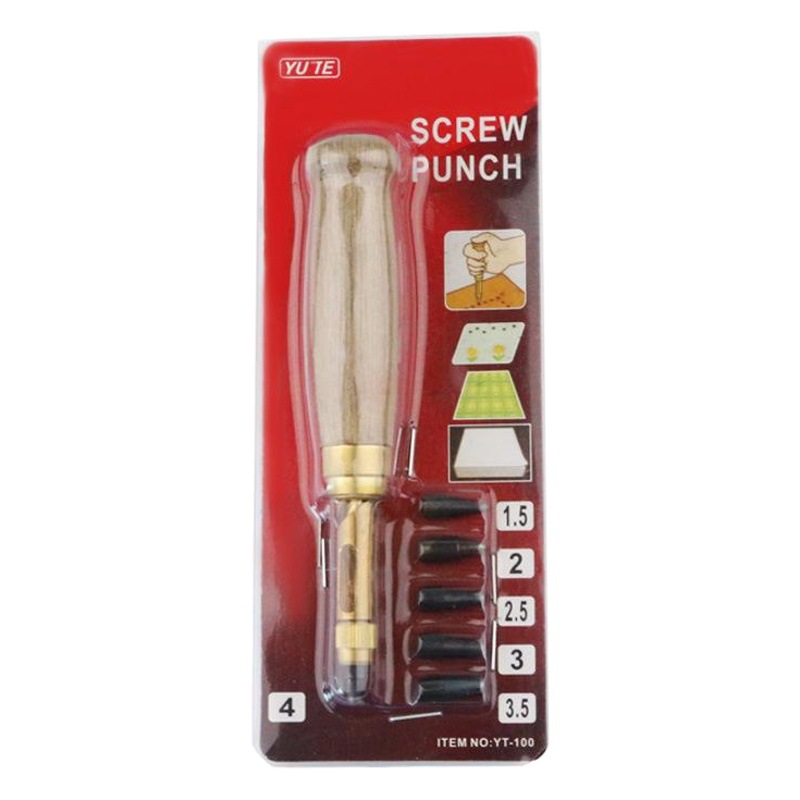 Suministro directo de fábrica automático cinturón Punzón automático reemplazable Punch punzón giratorio punzón de cuero