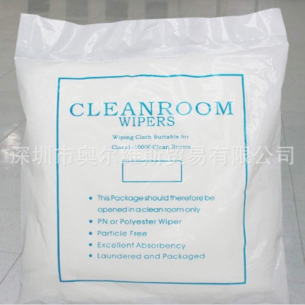 3008无尘布4寸超细纤维擦拭布工业防静电化纤布精密除尘布