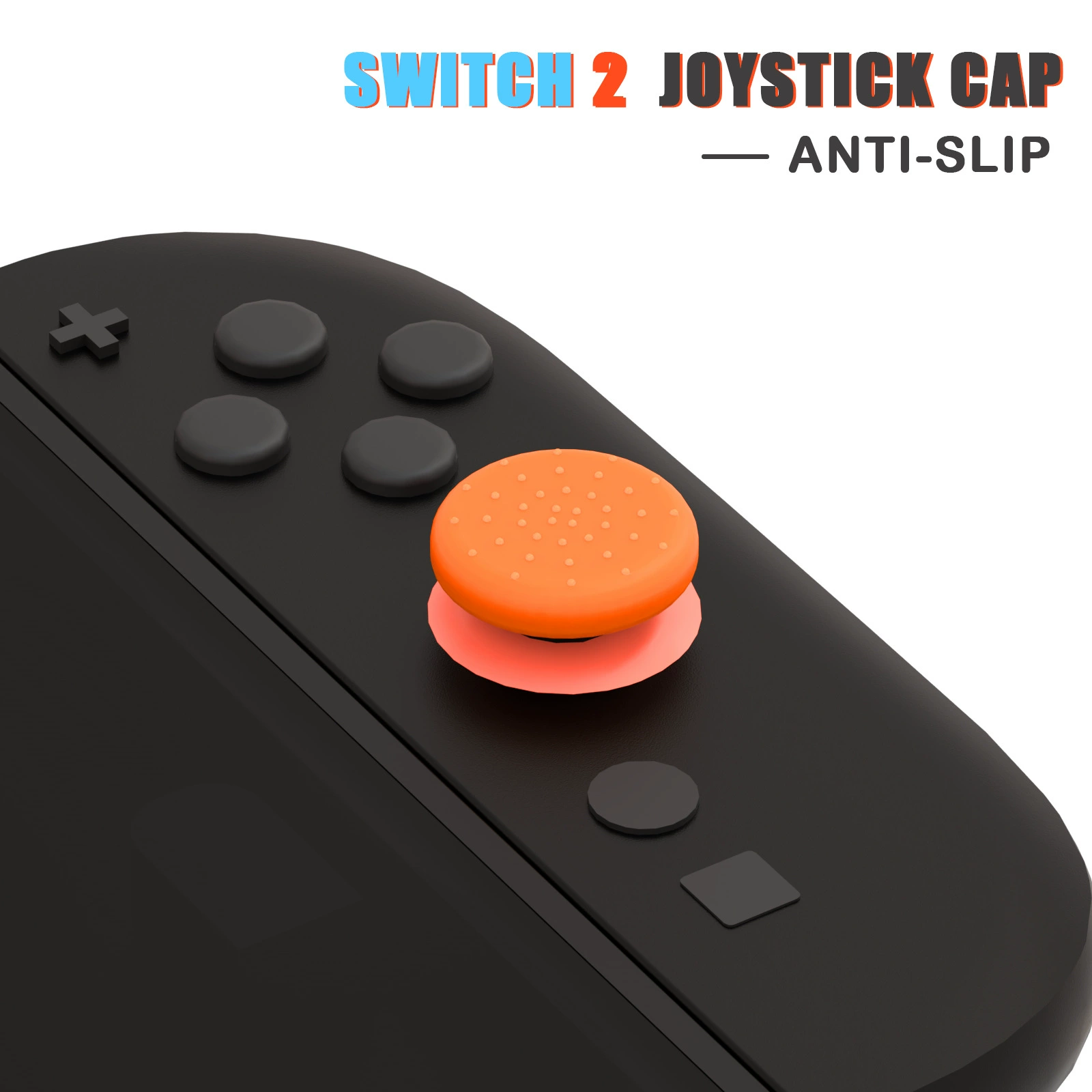 Левая и левая ручка рокер-капка, совместимая с Nintendo Switch 2 рокер-головка 3D нескользящая крышка