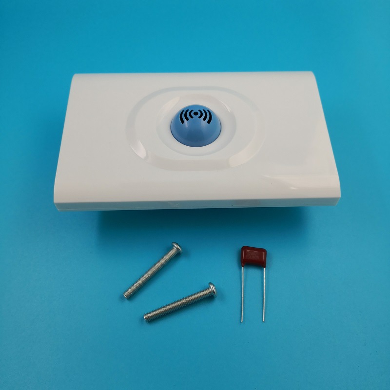 AC90~300V两线微波感应开关118mm美规智能延时可调灵敏度LED楼道