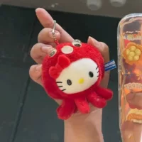 Осьминог кит плюшевая кукла подвеска осьминога hellokitty сумка брелок для девочек куклы безделушки