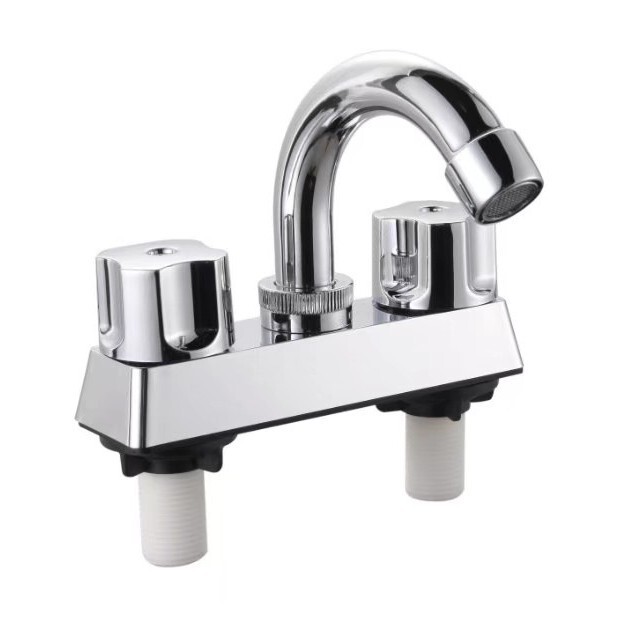 Factory direct new plastic hot and cold mixed faucet face plate face plate faucet wholesale Factory direct new plastic hot and cold mixed faucet face plate face plate faucet wholesale