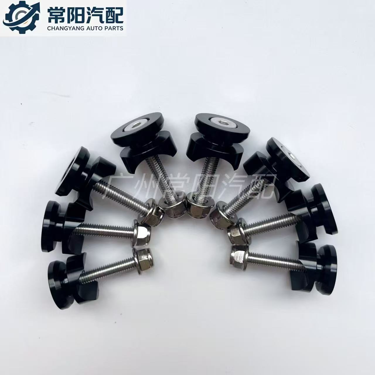 In-stock motorcycle side box buckle, aluminum alloy quick-release clip, silent buckle, motorcycle side box fixing buckle, wear-resistant