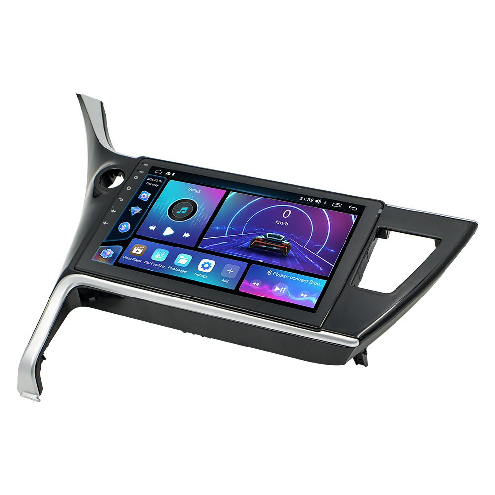 Aplicable a 17 - 18 tipos de Toyota Corolla Android navegación integrada de cuatro núcleos / motor de ocho núcleos