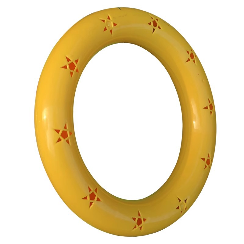 Jardín de infantes para niños al aire libre ejercicios matutinos sensoriales entrenamiento con equipos de anillo de gimnasia de círculo sonoro pulsera de juguetes táctiles para niños