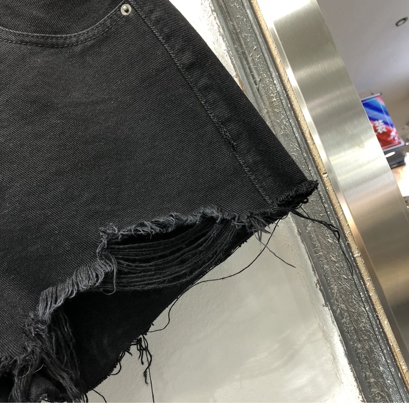 Women's High-Waisted Denim Shorts Spring/Summer Ripped Versatile Slimming Frayed Edges Korean Style Wide Leg Pants Hot Shorts_ecoleips.com