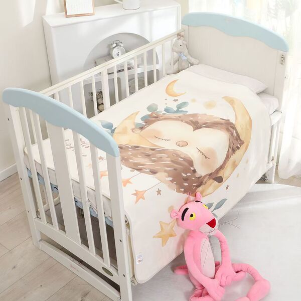 Children's gauze cotton summer bath towel for home use