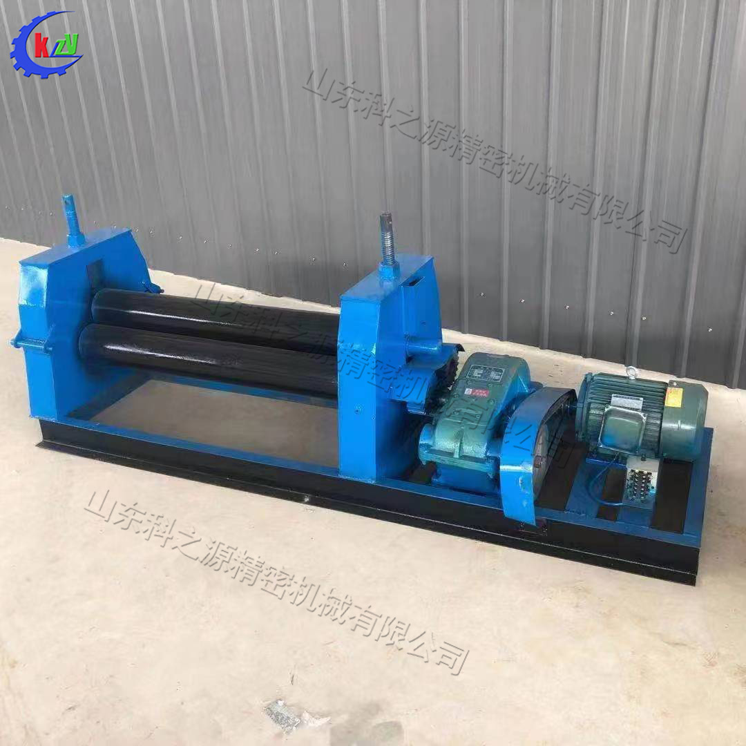 电动液压钢板卷圆机小型机械式三辊对称式卷板机半自动卷板卷筒机