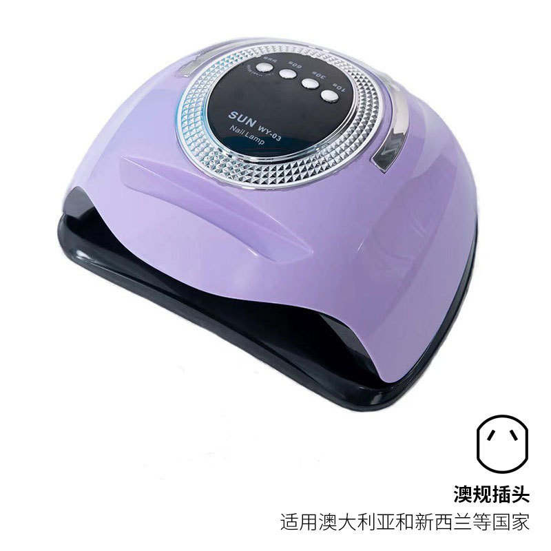 Nueva Lámpara de Fototerapia para Uñas de 268w de Alta Potencia, Máquina de Uñas de Venta Caliente Transfronteriza, Máquina de Fototerapia de Secado Rápido para Esmalte de Gel para Salones de Uñas