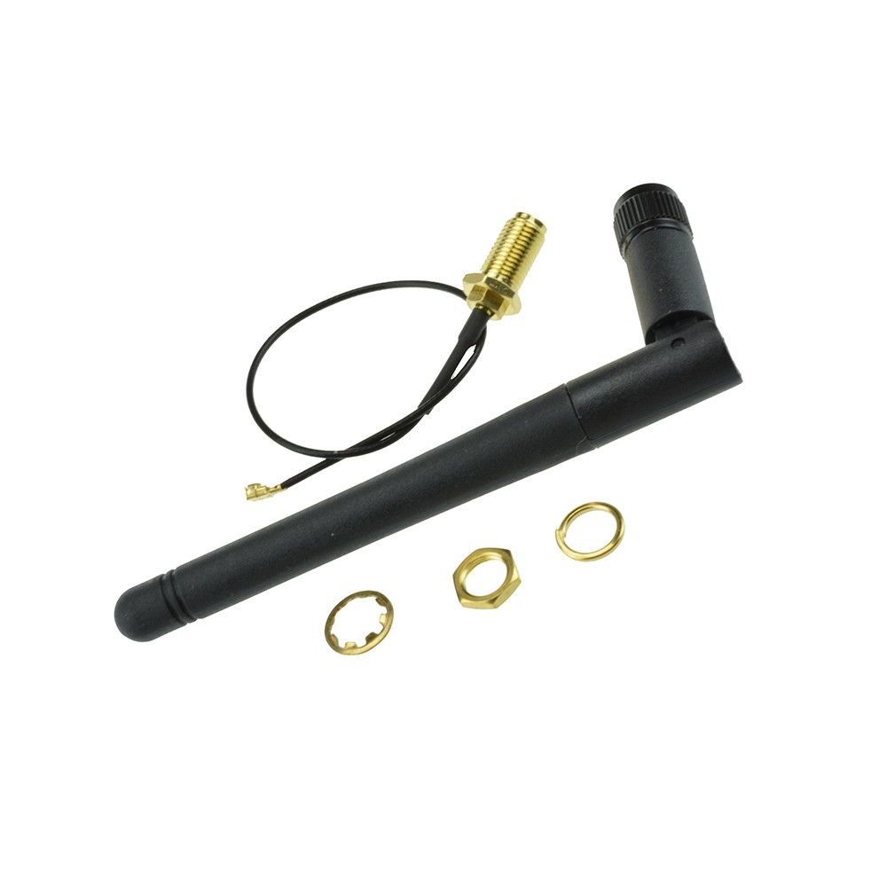 2.4g Wifi Module With Ipex To Sma Female External Antenna Adapter,...
