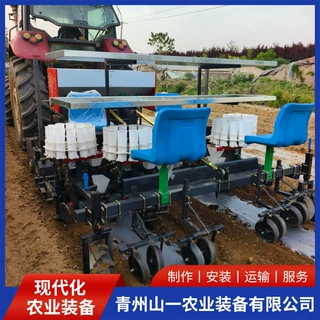 移栽机适配多作物拆装简易 蔬菜药材栽苗机定制 蛋白桑栽苗机厂家