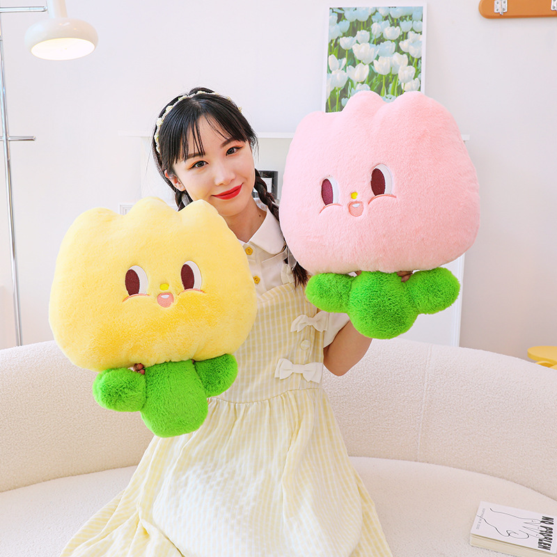 Nuevo lindo colorido estrella Luna de peluche almohada de juguete flor Bahía ventana cojín del sofá cojín al por mayor femenino