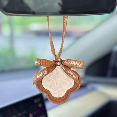 High-End Creative Wooden Car Fragrance Diffuser – Car hanging