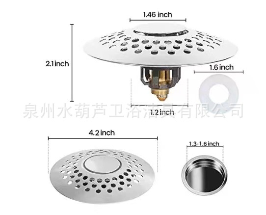 전기 도금 인터넷 레드 아마존 스몰 사이즈 황동 덮여 욕조 가로 채기 머리
