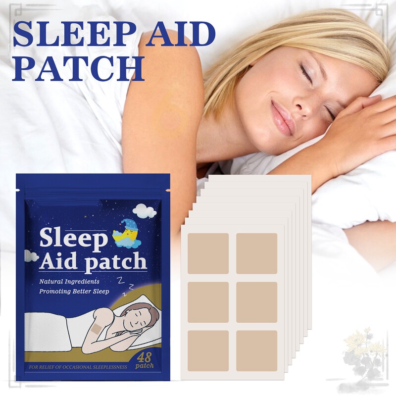 Cross-Border Full English Body Care Patch Herbal Essence Care Night Sleep Body Comfort Care Patch Ready Stock