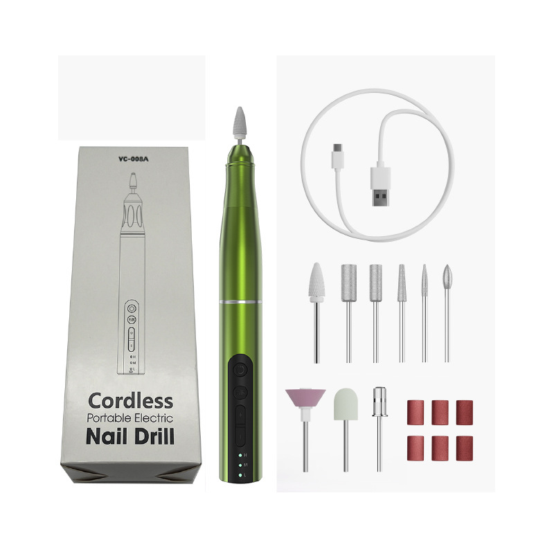 Portable Nail drill Pen 20000RPM Mini Wireless Pen Nail Drill Used By Professional Manicure Shops Electric Nail Drill Pen