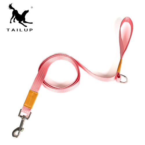 Cross-border nylon pet dog macaron chest and back leash for cats and dogs to go out pink blue and yellow multi-color rope chain wholesale