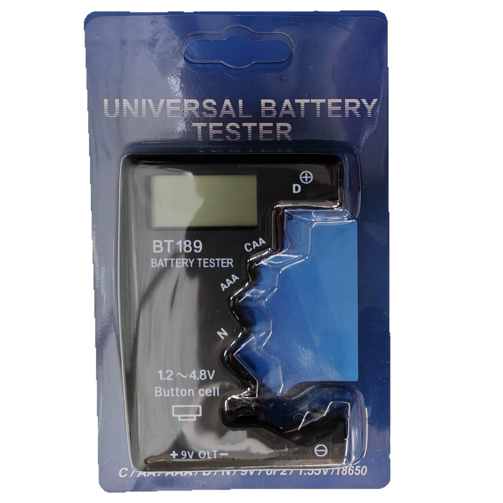 Высокоточный ультратонкий цифровой ЖК-дисплей BT189, измеритель заряда батареи без источника питания